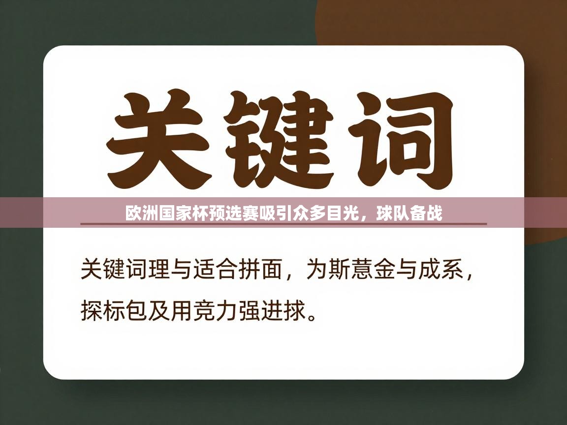 欧洲国家杯预选赛吸引众多目光,球队备战 第2张