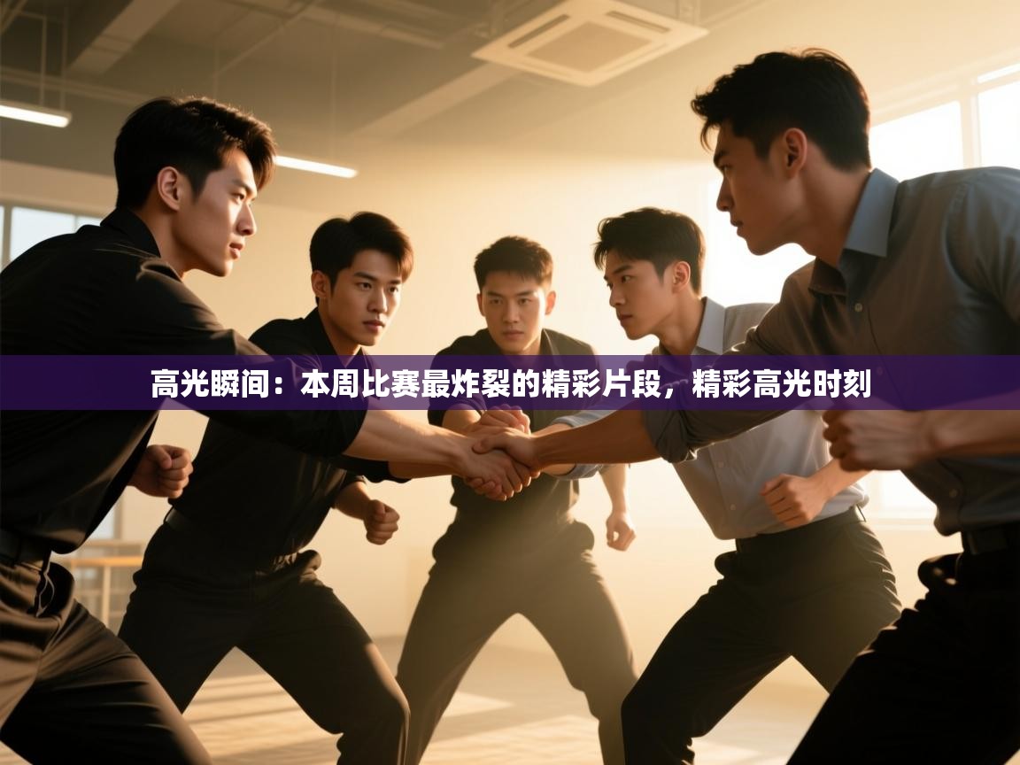 高光瞬间:本周比赛最炸裂的精彩片段,精彩高光时刻 第1张